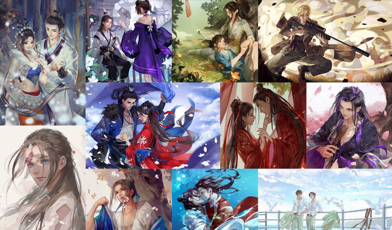 台风君古风绘画教程-云帆网